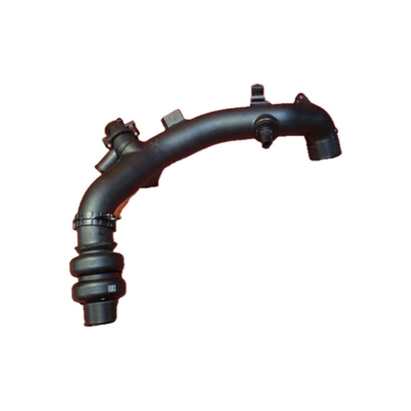 F2G3-6F074-CA JT4E-9U465-AA Turbocharger Intercooler Hose Glossy Intercooler Outlet Air Hose Compatible with Ford Turbocharger Intake Pipe