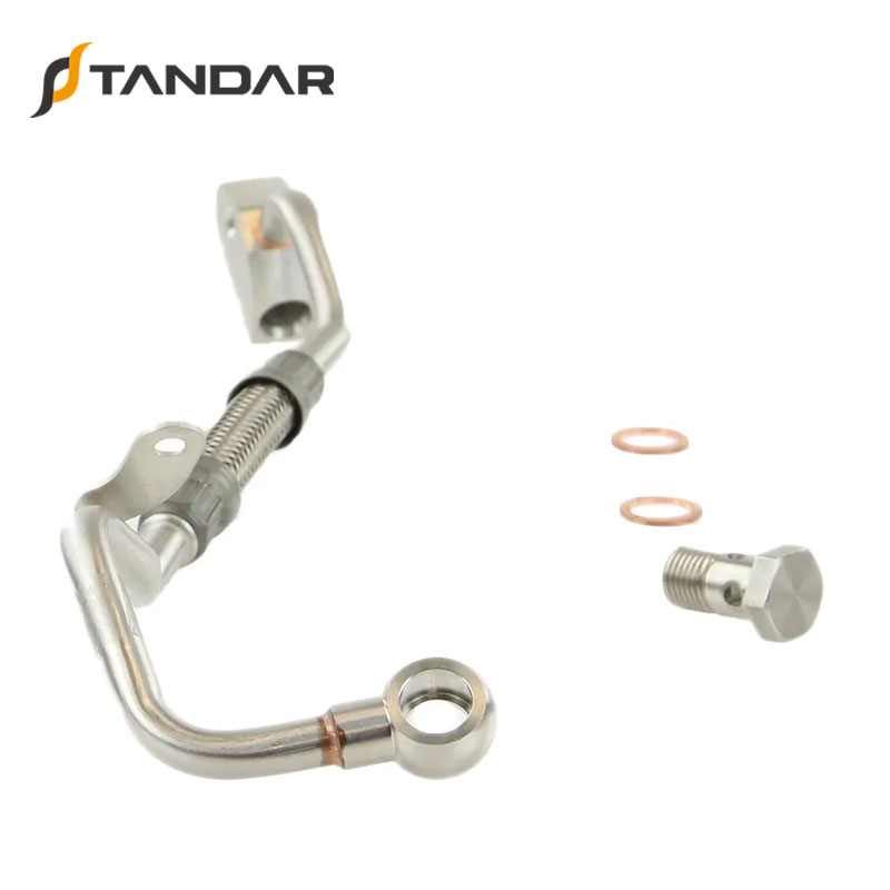 OEM 11538485156 High-Strength Pressure-Tested Engine Parts Brake Turbocharger Coolant Hose for BMW