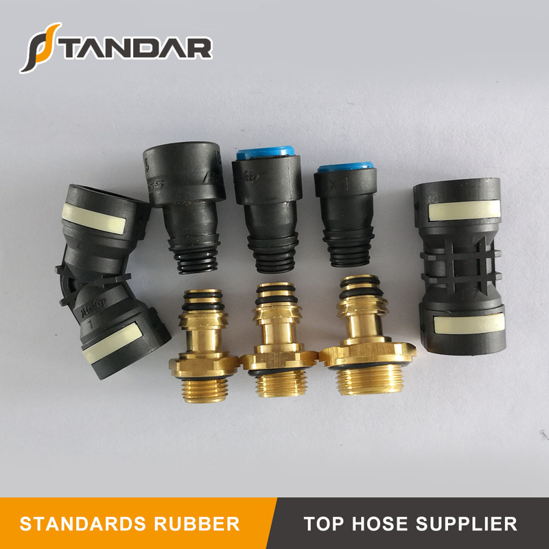 Automobile Brass Nylon Quick Coupling PA Hose For Pneumatic System