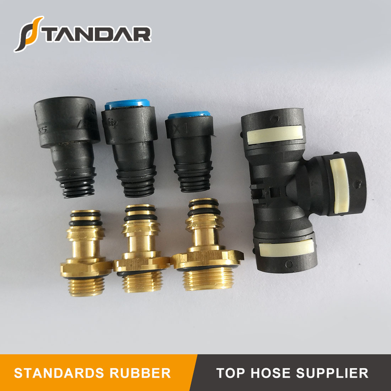 Automobile Brass Nylon Quick Coupling PA Hose For Pneumatic System