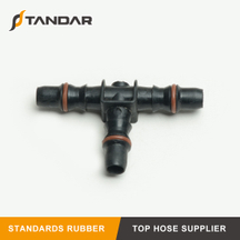 Plastic barbed automative T shape and Y Shape Fuel Line Adaptor 